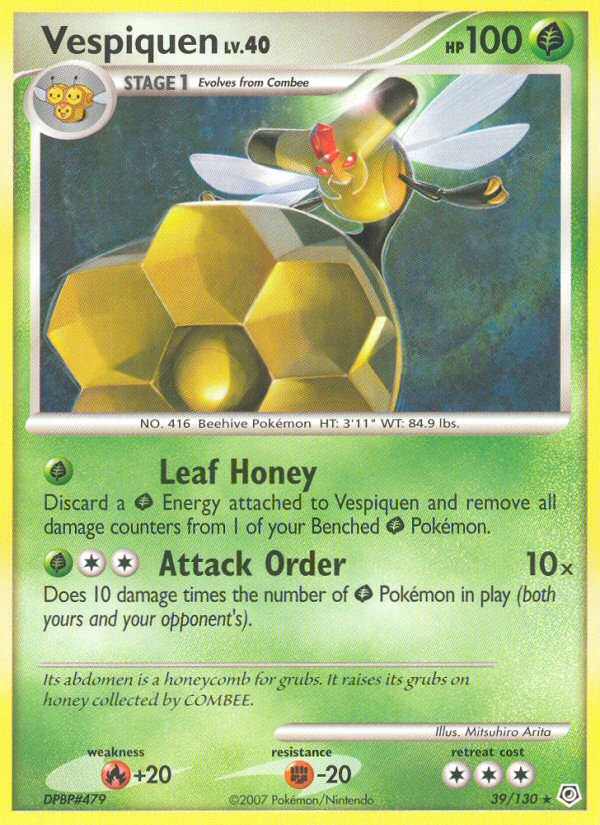 Vespiquen (39/130) [Diamond & Pearl: Base Set] | Good Games North
