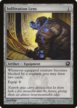 Infiltration Lens [Scars of Mirrodin] | Good Games North