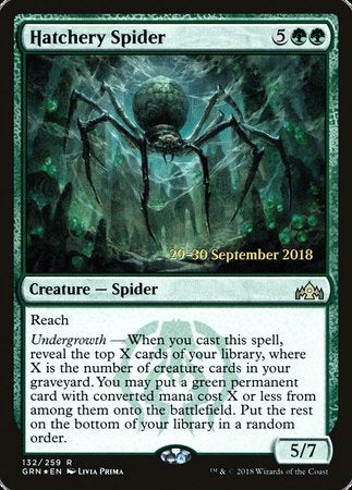 Hatchery Spider [Guilds of Ravnica Promos] | Good Games North