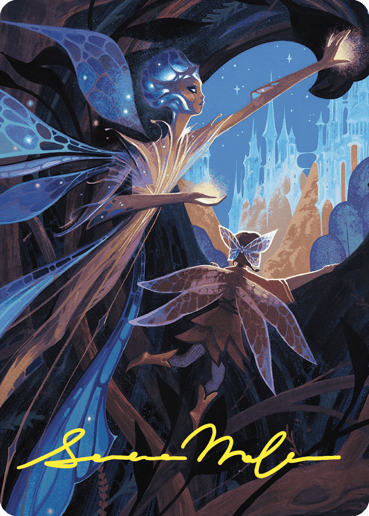 Kindred Discovery Art Card (Gold-Stamped Signature) [Wilds of Eldraine Art Series] | Good Games North