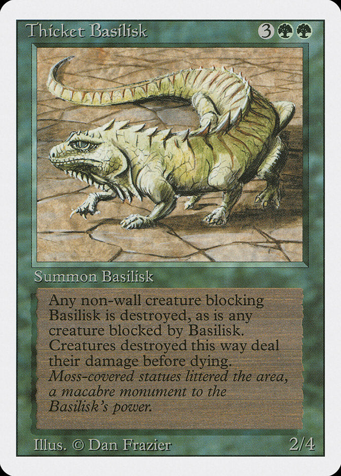 Thicket Basilisk [Revised Edition] | Good Games North
