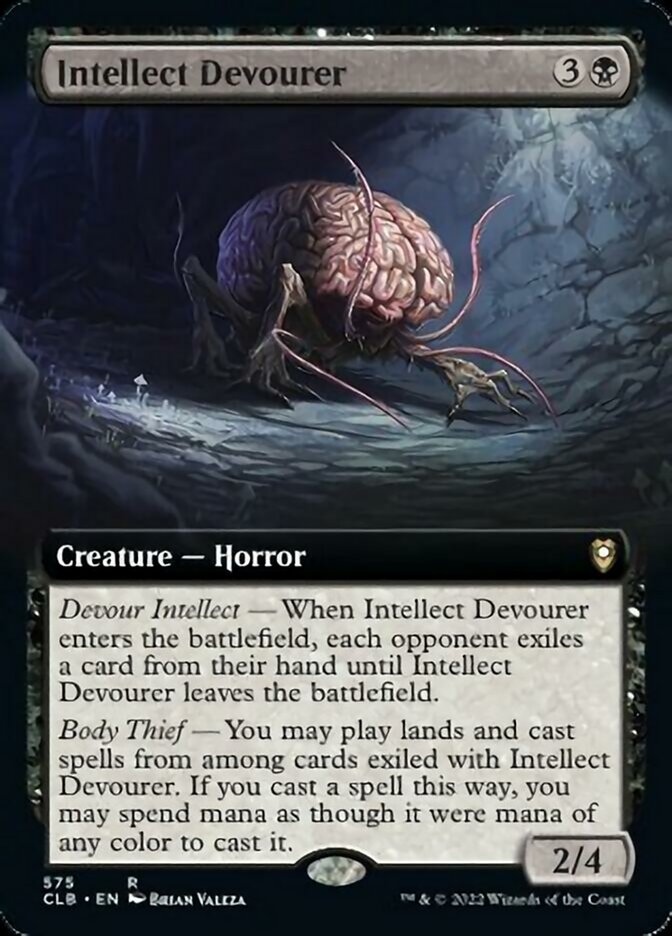 Intellect Devourer (Extended Art) [Commander Legends: Battle for Baldur's Gate] | Good Games North