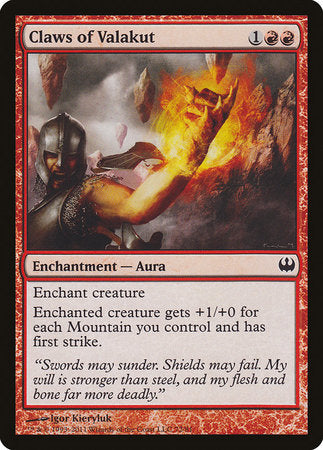 Claws of Valakut [Duel Decks: Knights vs. Dragons] | Good Games North