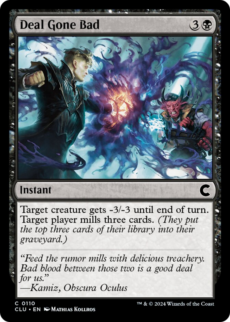 Deal Gone Bad [Ravnica: Clue Edition] | Good Games North