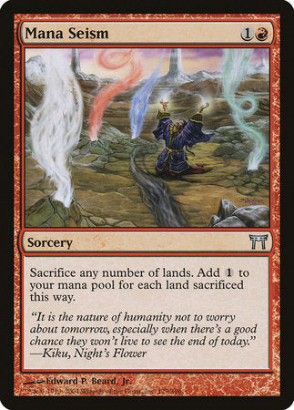 Mana Seism [Champions of Kamigawa] | Good Games North