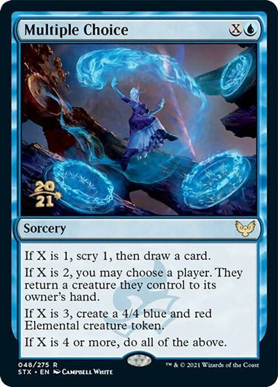Multiple Choice [Strixhaven: School of Mages Prerelease Promos] | Good Games North