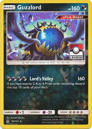 Guzzlord (80/131) (League Promo) [Sun & Moon: Forbidden Light] | Good Games North