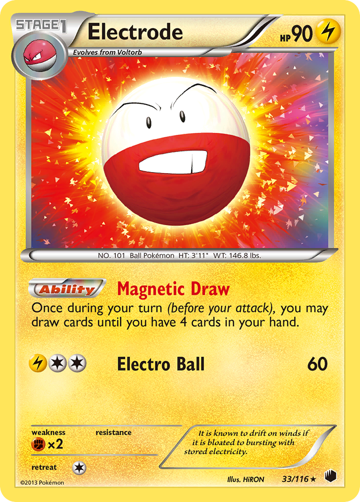 Electrode (33/116) [Black & White: Plasma Freeze] | Good Games North