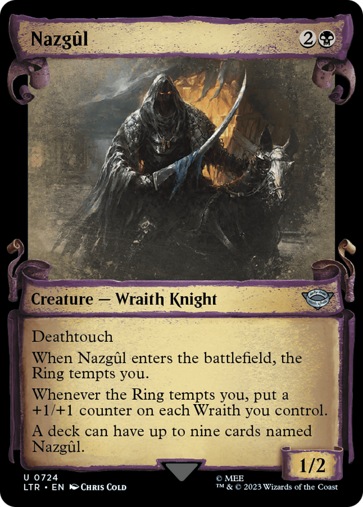 Nazgul (0724) [The Lord of the Rings: Tales of Middle-Earth Showcase Scrolls] | Good Games North