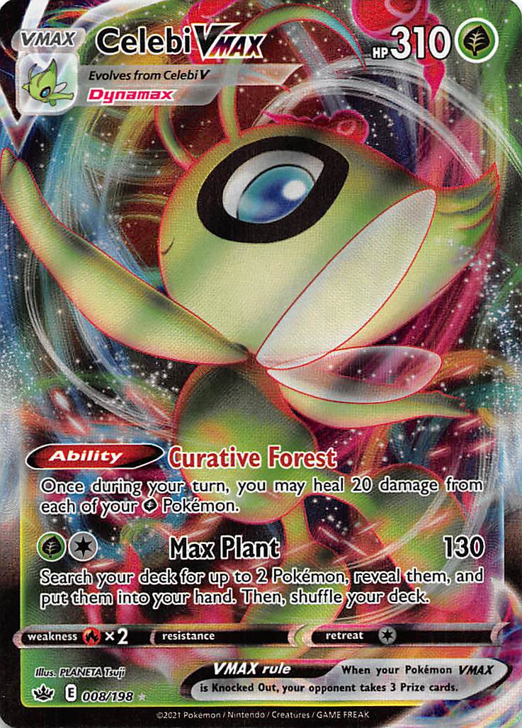 Celebi VMAX (008/198) [Sword & Shield: Chilling Reign] | Good Games North