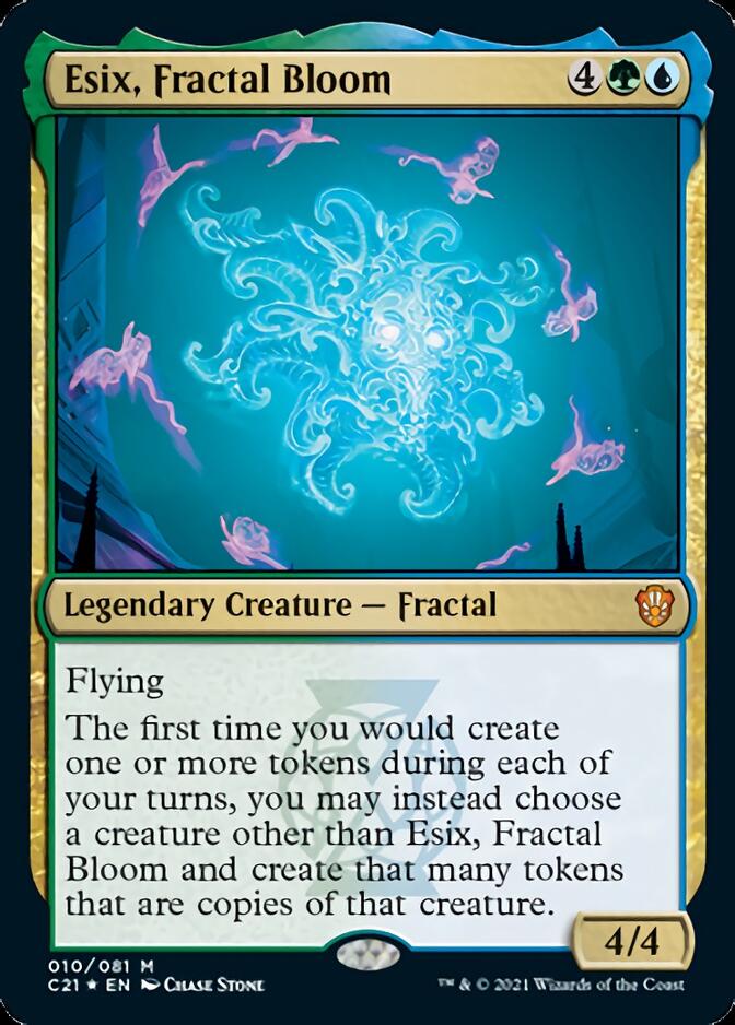 Esix, Fractal Bloom [Commander 2021] | Good Games North