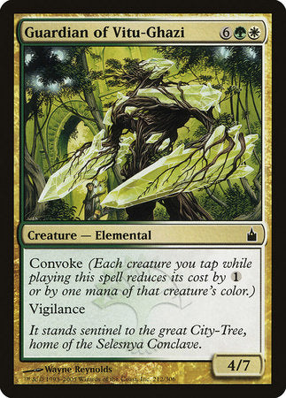 Guardian of Vitu-Ghazi [Ravnica: City of Guilds] | Good Games North