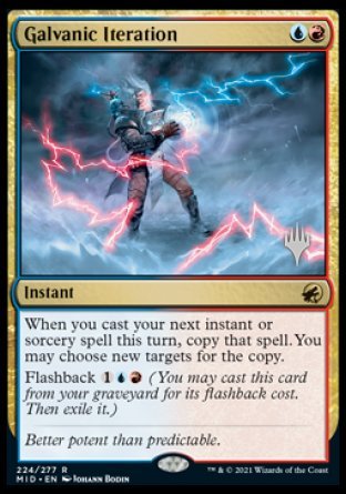 Galvanic Iteration (Promo Pack) [Innistrad: Midnight Hunt Promos] | Good Games North