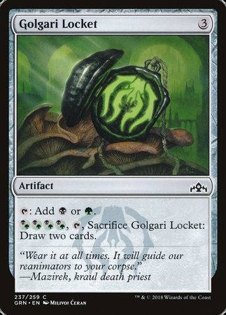 Golgari Locket [Guilds of Ravnica] | Good Games North