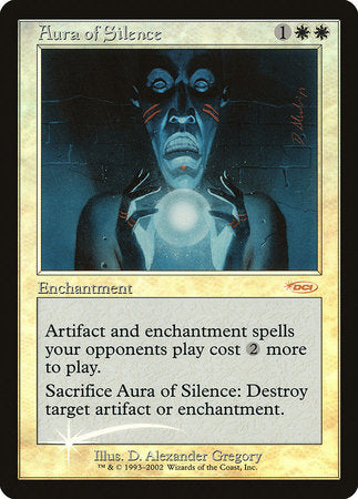 Aura of Silence [Friday Night Magic 2002] | Good Games North
