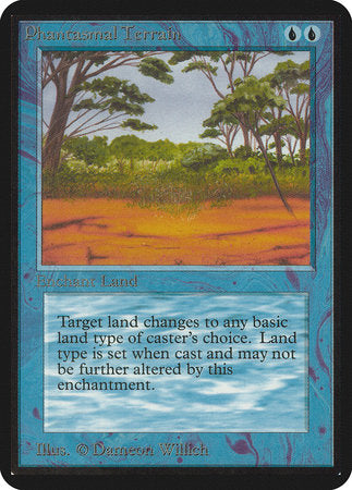 Phantasmal Terrain [Limited Edition Alpha] | Good Games North