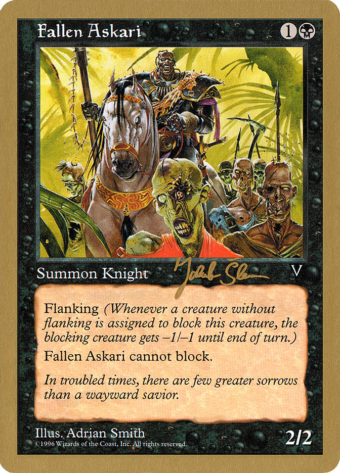 Fallen Askari (Jakub Slemr) [World Championship Decks 1997] | Good Games North