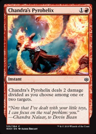 Chandra's Pyrohelix [War of the Spark] | Good Games North