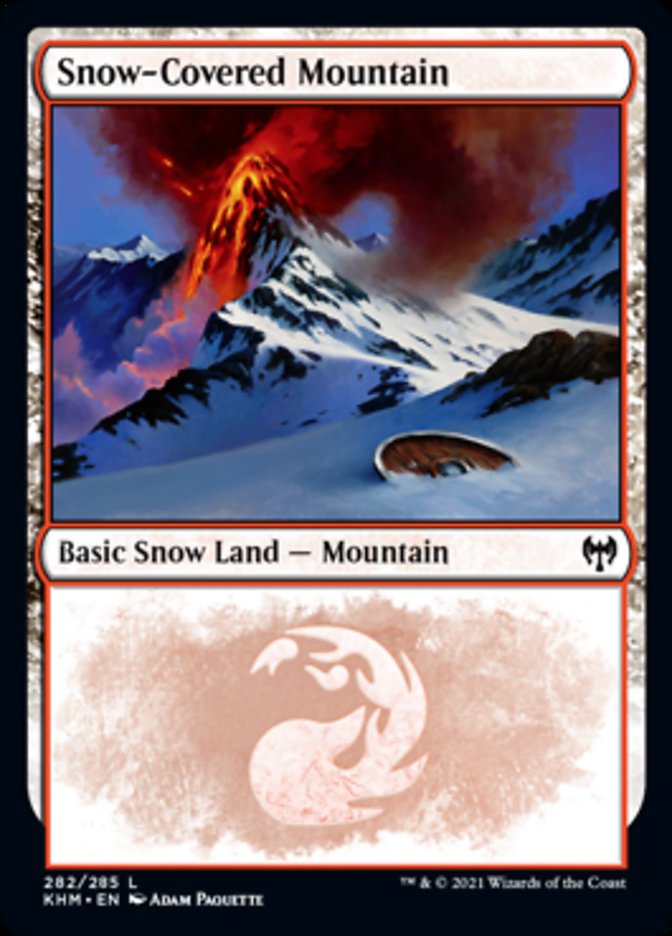 Snow-Covered Mountain (282) [Kaldheim] | Good Games North