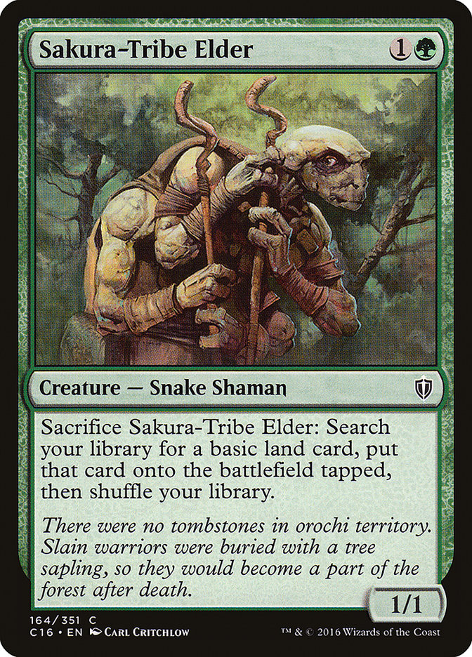 Sakura-Tribe Elder [Commander 2016] | Good Games North