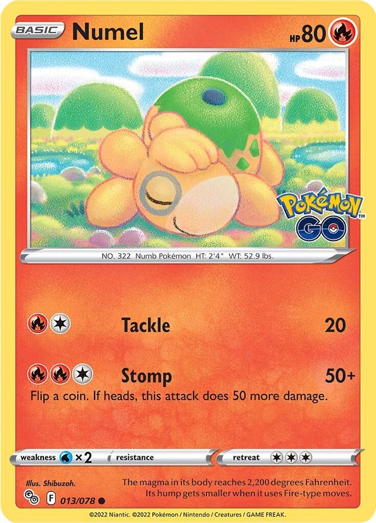 Numel (013/078) [Pokémon GO] | Good Games North