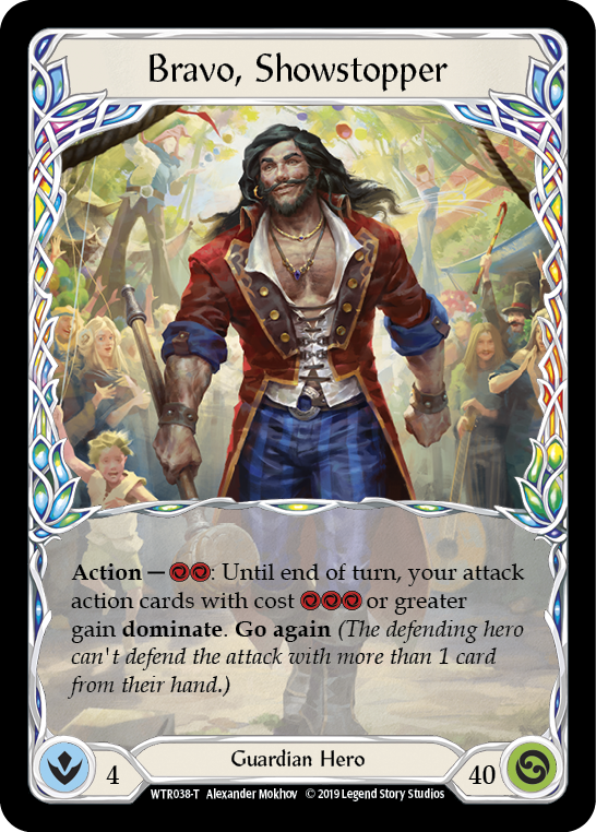 Bravo, Showstopper // Dawnblade [WTR038-T // WTR115-T] Alpha Print Normal | Good Games North