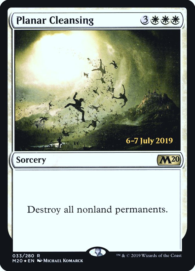 Planar Cleansing  [Core Set 2020 Prerelease Promos] | Good Games North