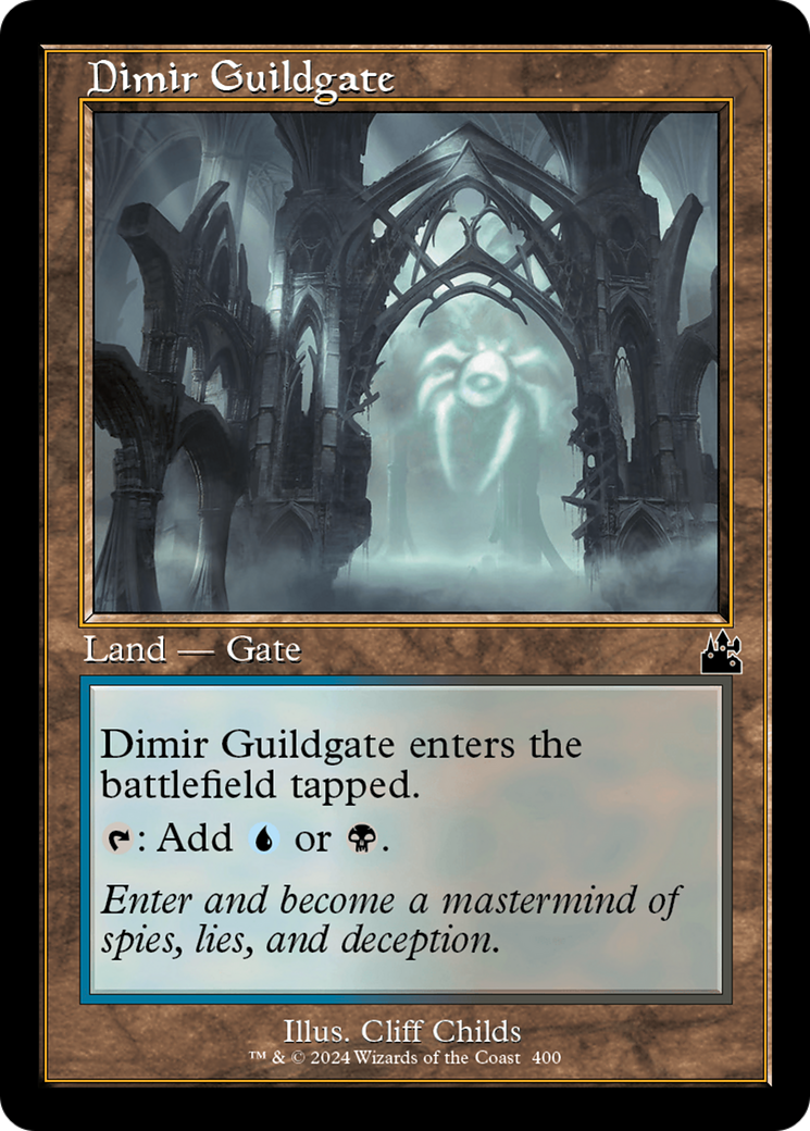 Dimir Guildgate (Retro Frame) [Ravnica Remastered] | Good Games North