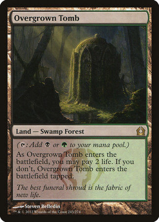 Overgrown Tomb [Return to Ravnica] | Good Games North