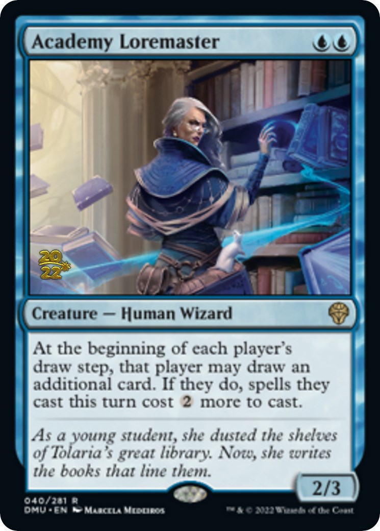 Academy Loremaster [Dominaria United Prerelease Promos] | Good Games North