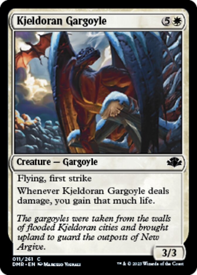 Kjeldoran Gargoyle [Dominaria Remastered] | Good Games North