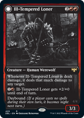 Ill-Tempered Loner // Howlpack Avenger [Innistrad: Double Feature] | Good Games North