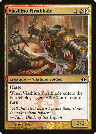 Viashino Firstblade [Dragon's Maze] | Good Games North