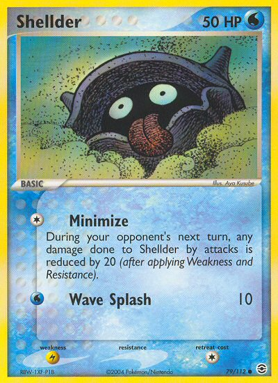 Shellder (79/112) [EX: FireRed & LeafGreen] | Good Games North