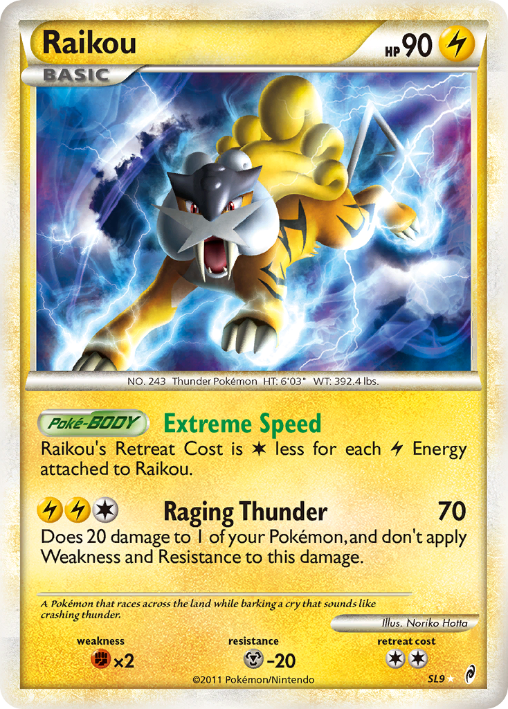 Raikou (SL9) [HeartGold & SoulSilver: Call of Legends] | Good Games North