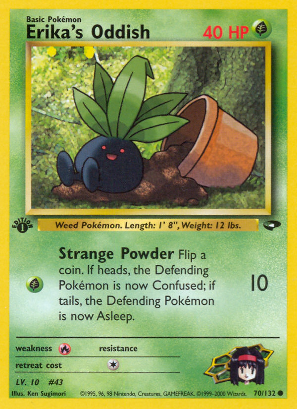 Erika's Oddish (70/132) [Gym Challenge 1st Edition] | Good Games North