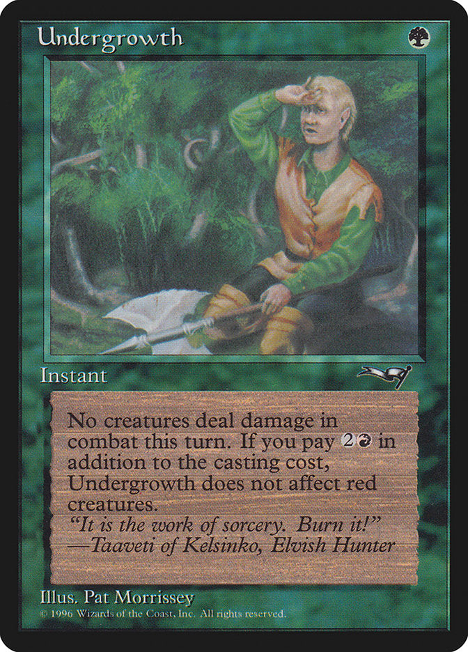 Undergrowth (Wiping Brow) [Alliances] | Good Games North