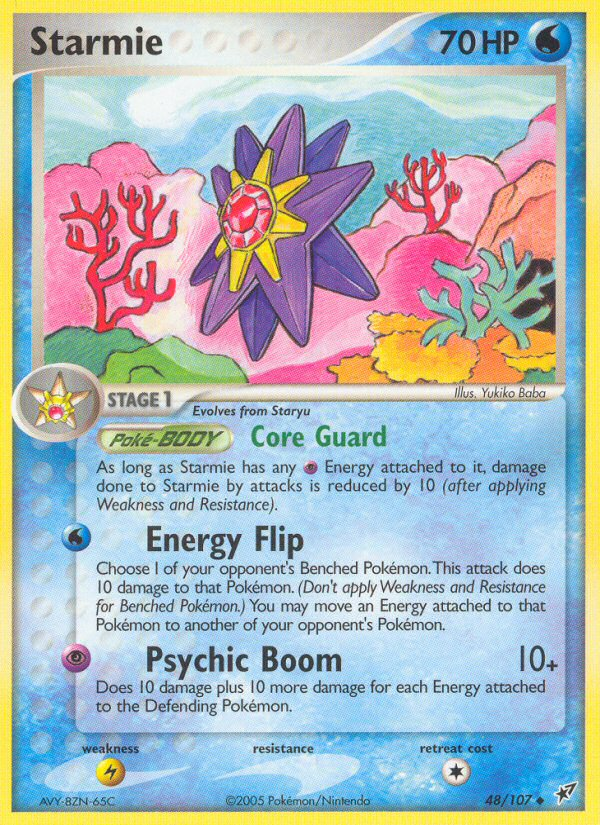 Starmie (48/107) [EX: Deoxys] | Good Games North