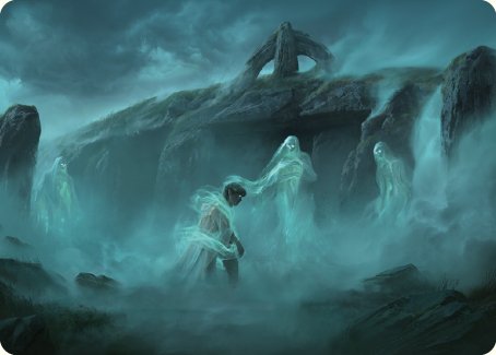 Fog on the Barrow-Downs Art Card [The Lord of the Rings: Tales of Middle-earth Art Series] | Good Games North