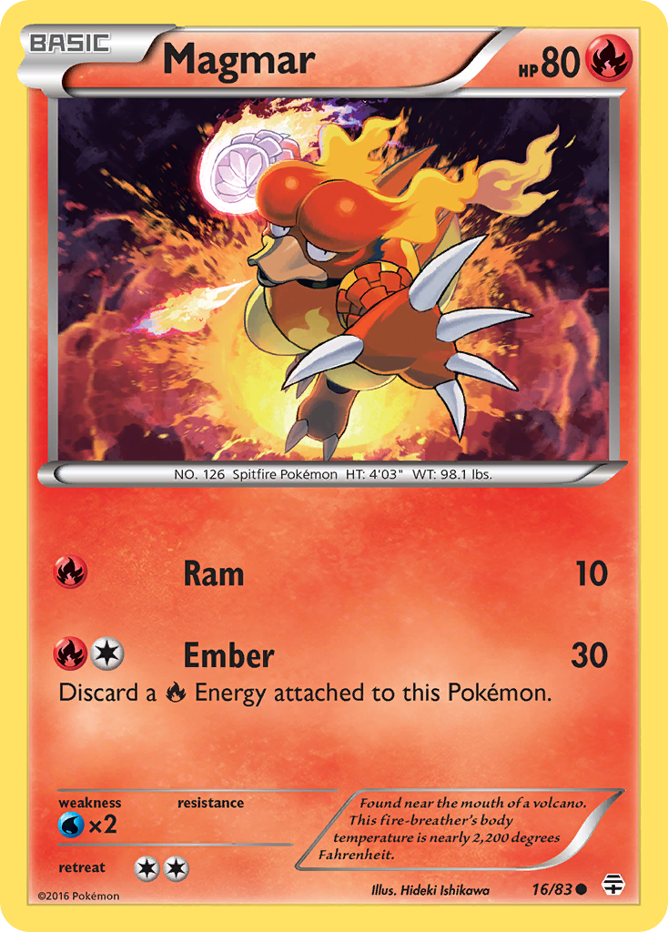 Magmar (16/83) [XY: Generations] | Good Games North
