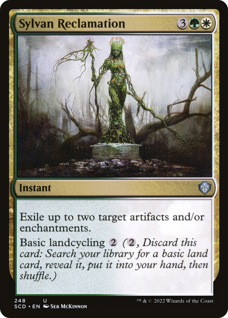 Sylvan Reclamation [Starter Commander Decks] | Good Games North