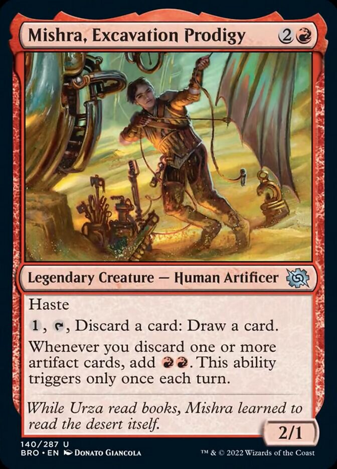 Mishra, Excavation Prodigy [The Brothers' War] | Good Games North