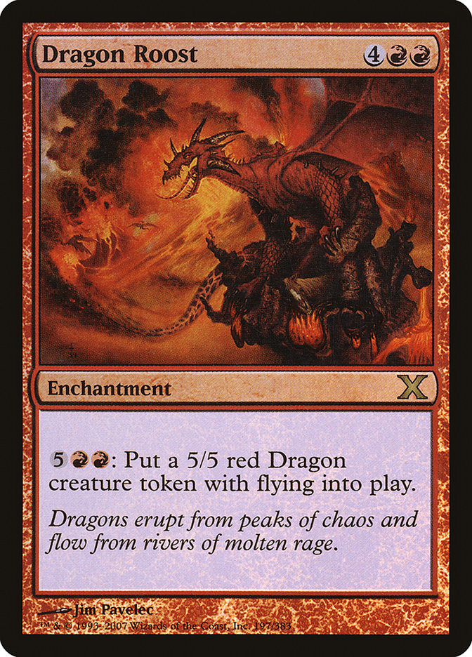 Dragon Roost (Premium Foil) [Tenth Edition] | Good Games North