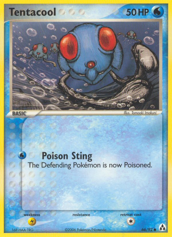 Tentacool (66/92) [EX: Legend Maker] | Good Games North