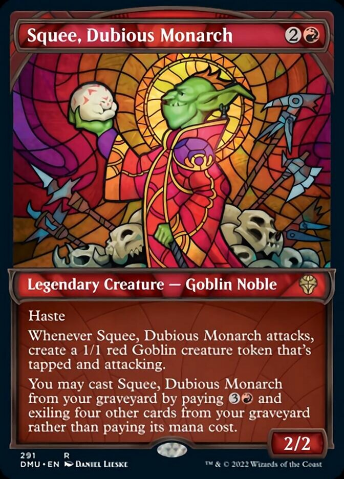 Squee, Dubious Monarch (Showcase) [Dominaria United] | Good Games North
