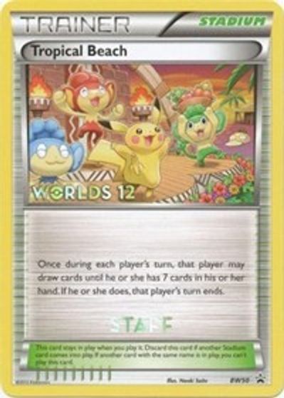 Tropical Beach (BW50) (Staff) [Black & White: Black Star Promos] | Good Games North
