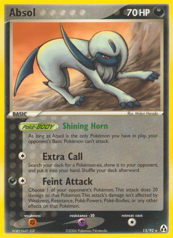 Absol (15/92) [EX: Legend Maker] | Good Games North