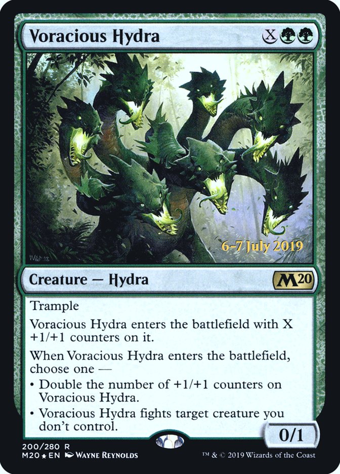 Voracious Hydra  [Core Set 2020 Prerelease Promos] | Good Games North