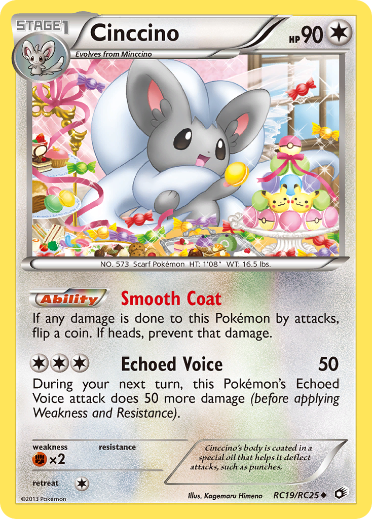 Cinccino (RC19/RC25) [Black & White: Legendary Treasures] | Good Games North