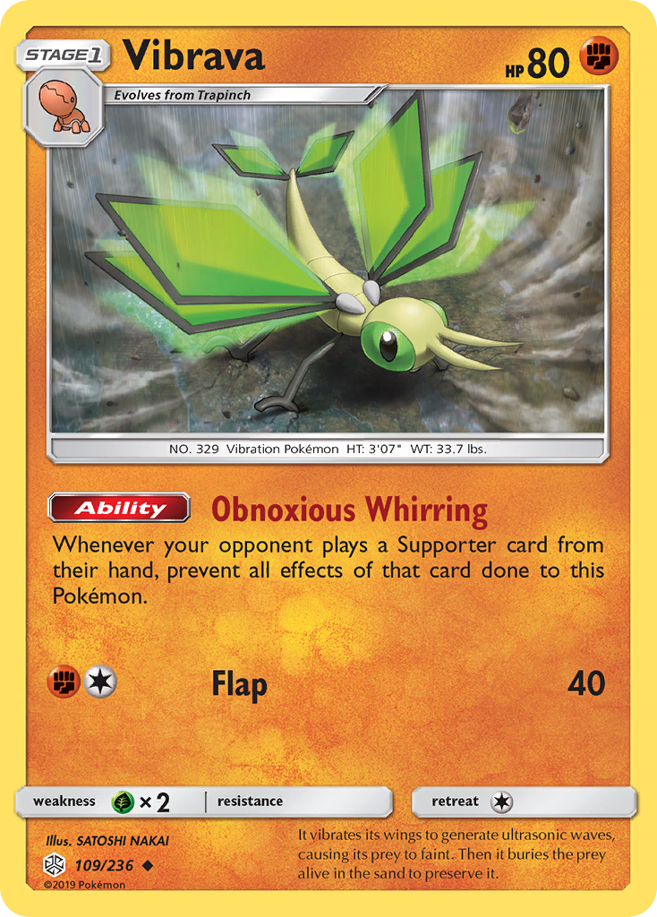 Vibrava (109/236) [Sun & Moon: Cosmic Eclipse] | Good Games North